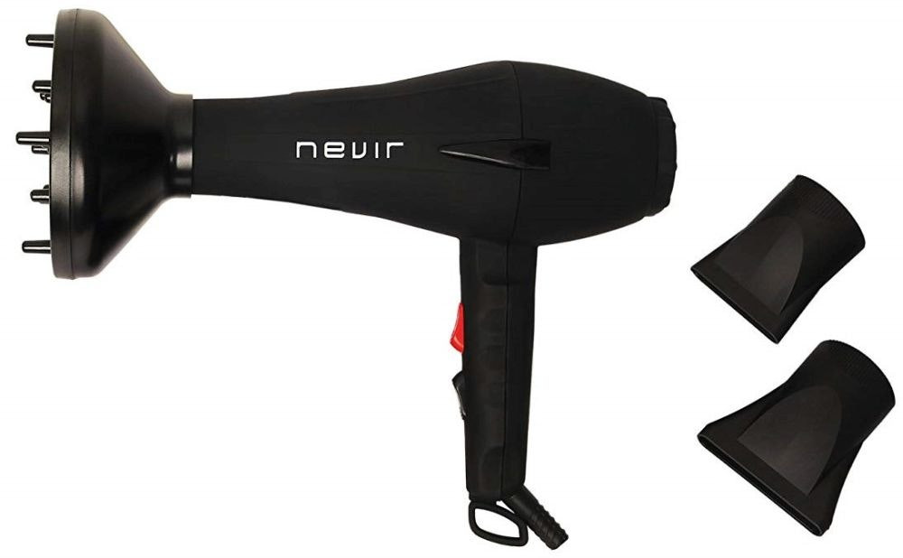 Secador de pelo NEVIR NVR-2204-S Iónico 2600 W Negro