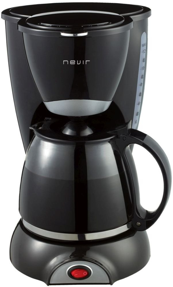 Cafetera de filtro NVR-1132CM 800 W 12 tazas Negro