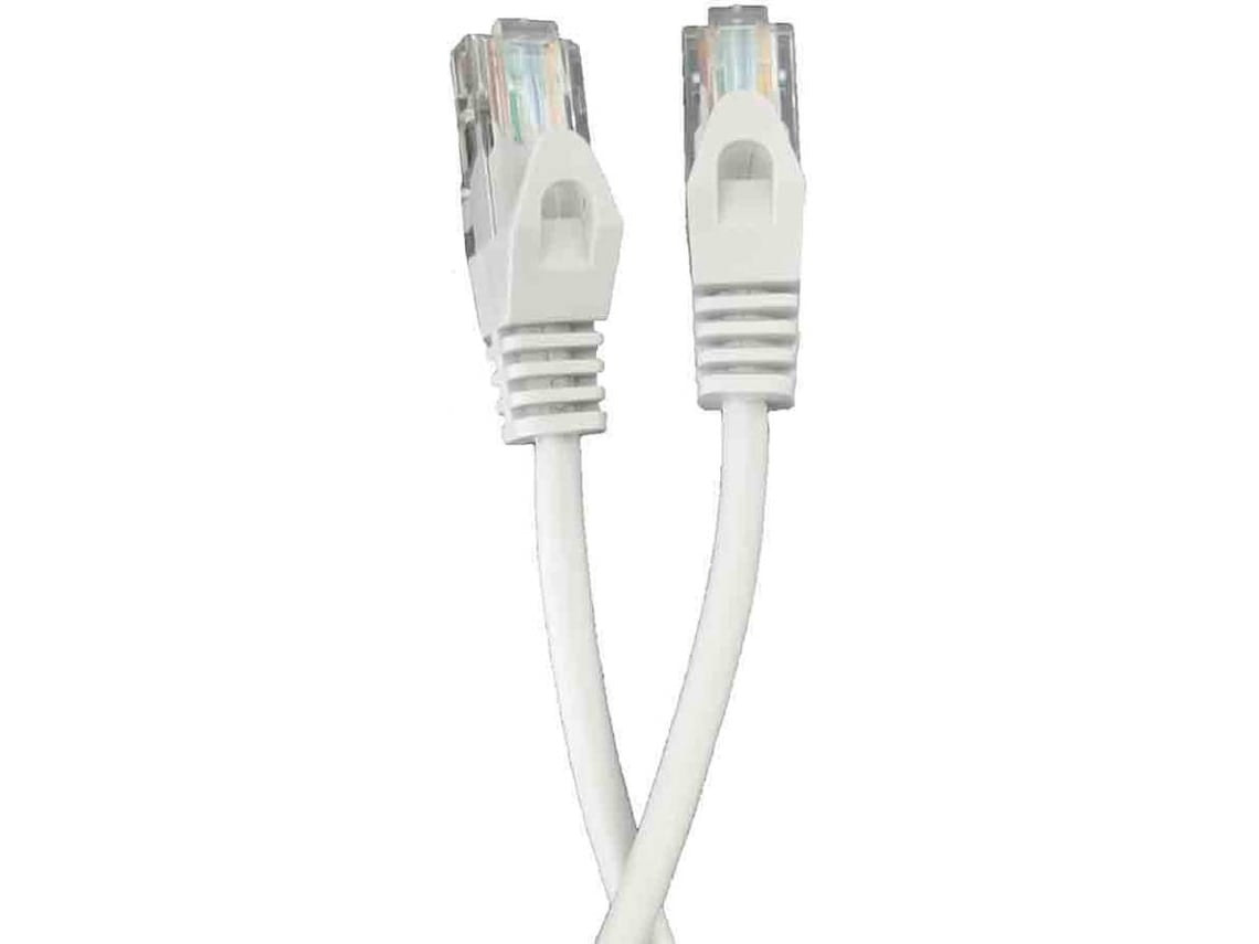 Cable Ethernet LAN EDM 15 m Blanco