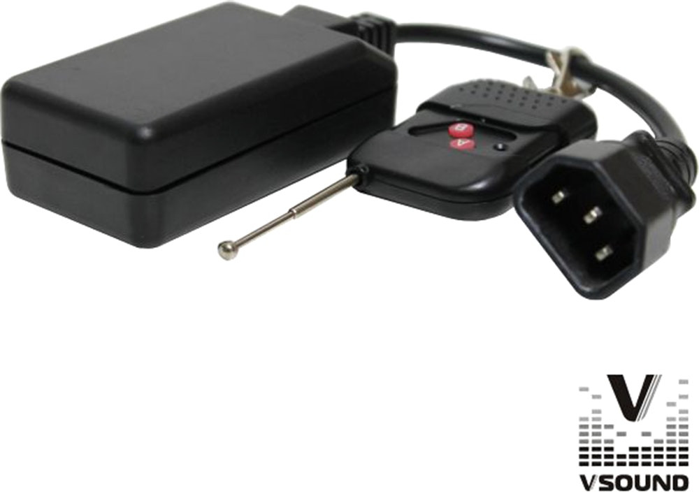 Receptor inalámbrico con mando para máquina de humo