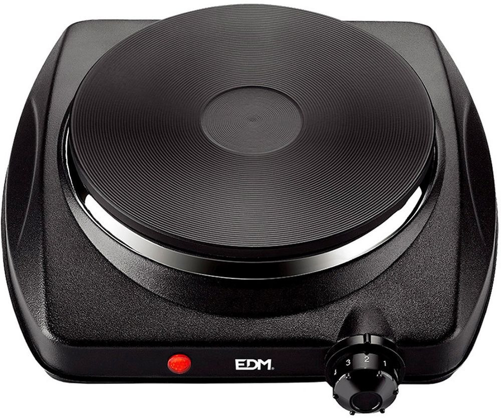 Electric cooker 1-burner 1400 W black