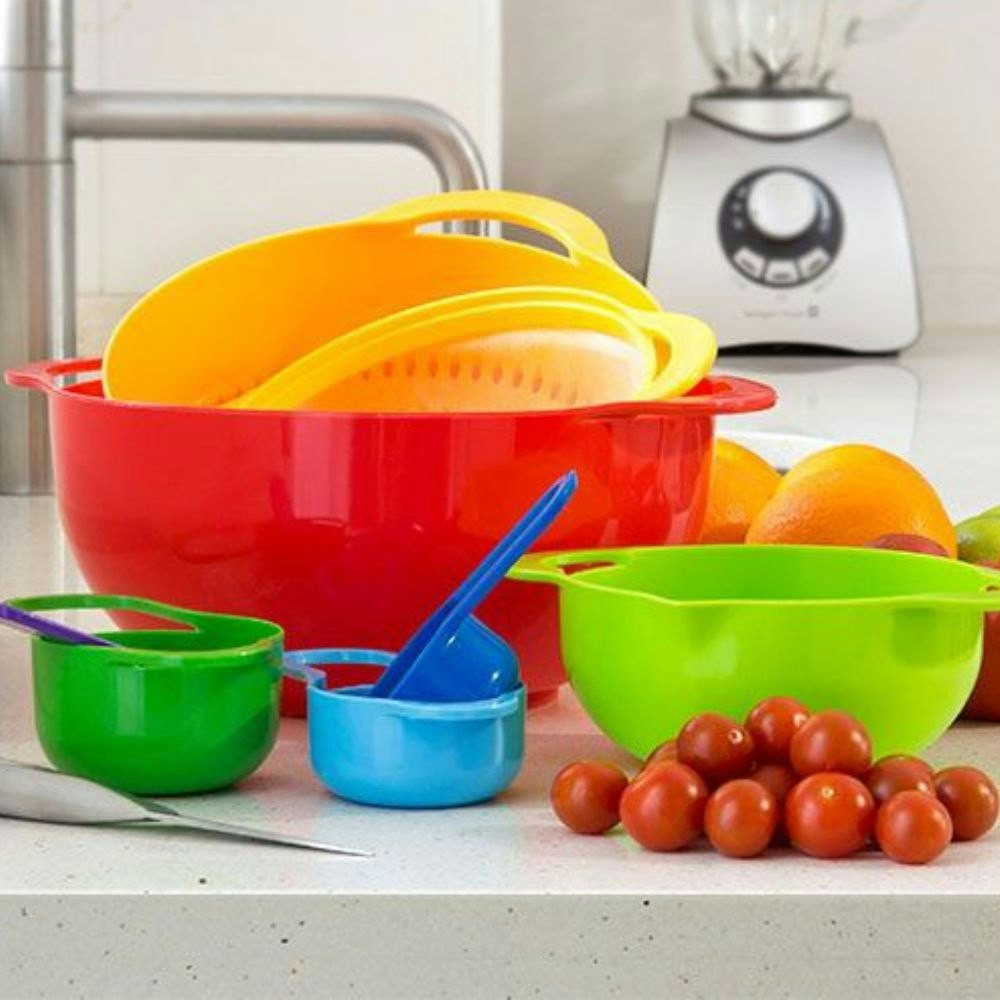 Juego de utensilios de cocina de 8 piezas en plástico