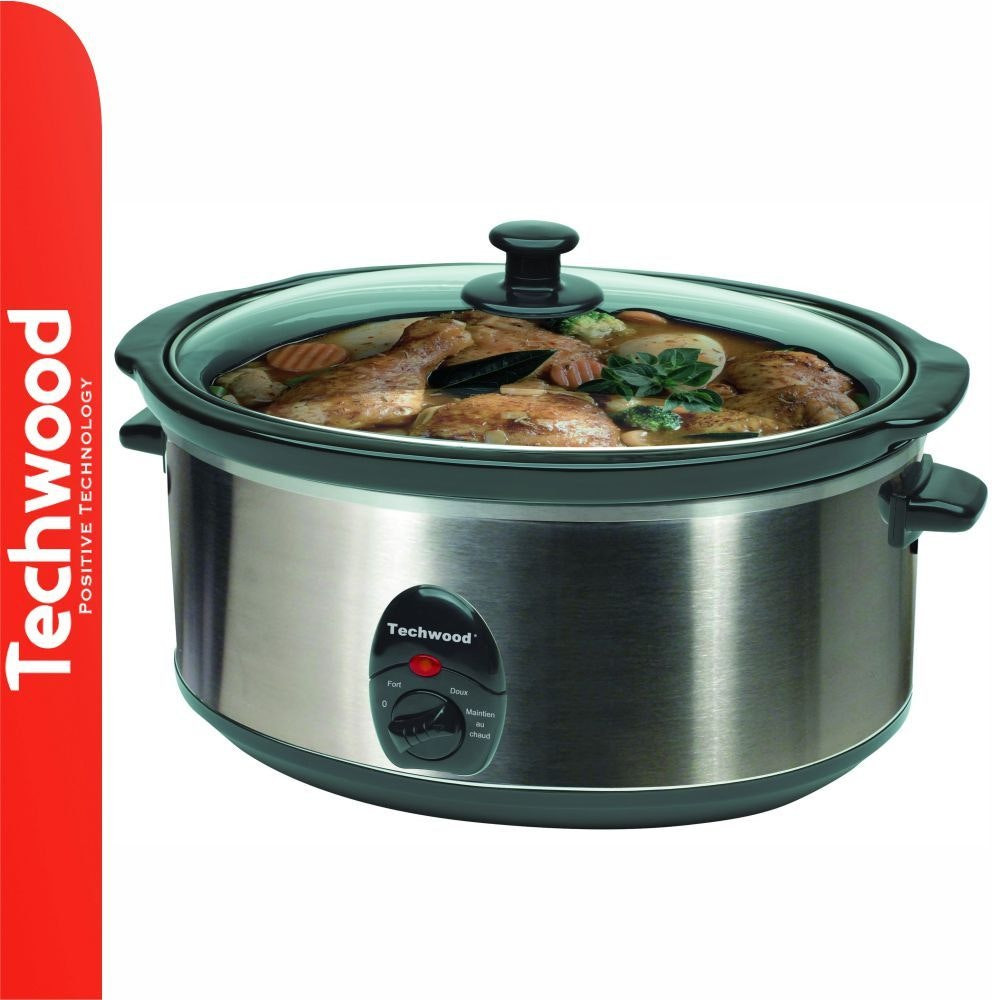 TECHWOOD electric slow cooker 4.5 L 280 W