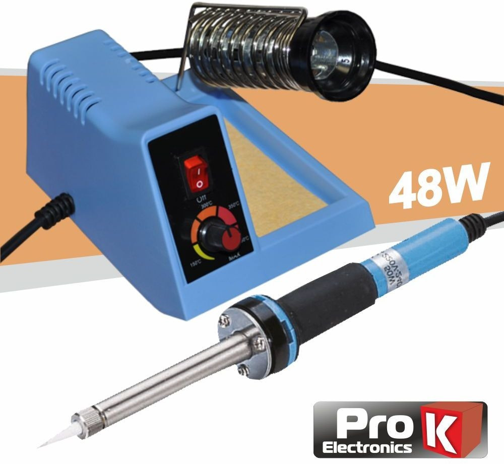 Estación de soldar profesional ProK 48W con temperatura ajustable