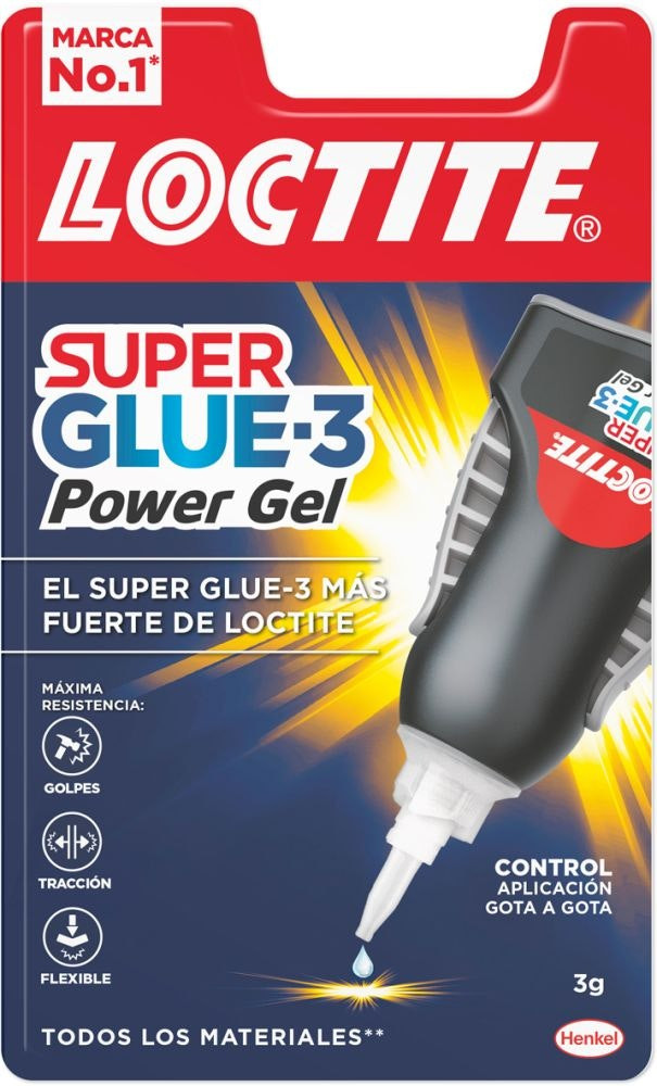 Pegamento instantáneo LOCTITE gel 3 g