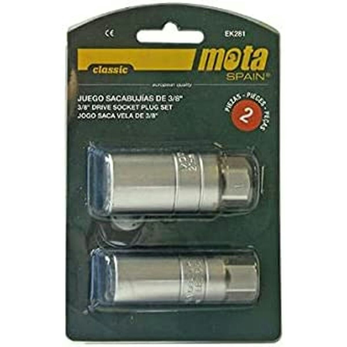 Llave de vaso EK281 3/8 2 unidades