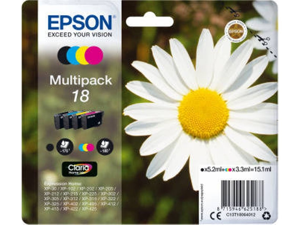 Cartucho de tinta EPSON C13T18064012 (T1806)