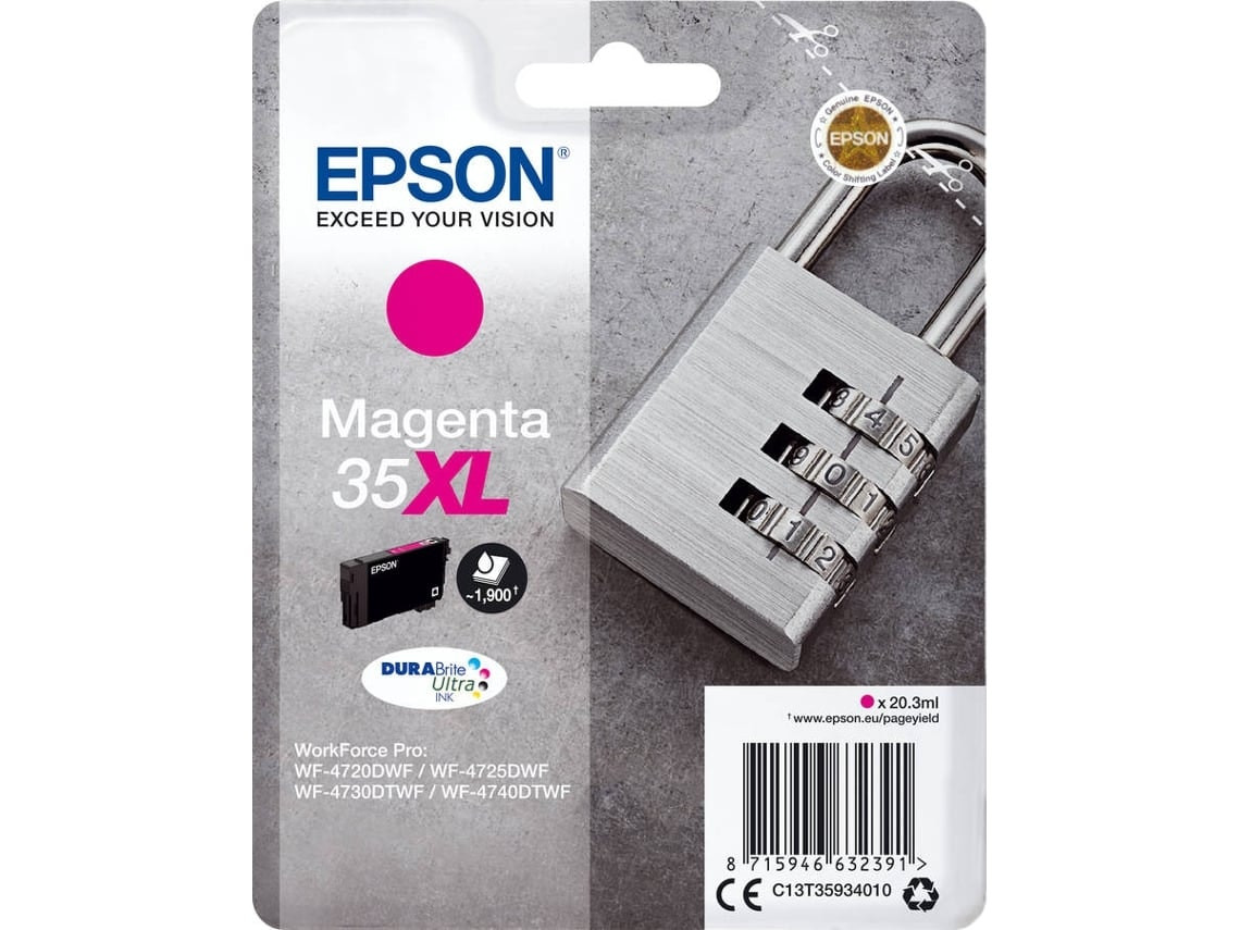 Cartucho EPSON 35XL Magenta