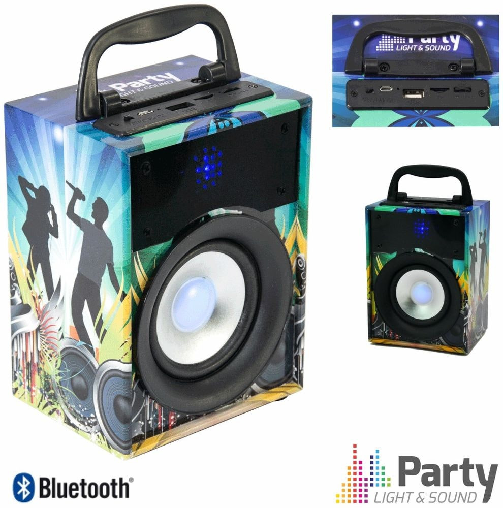 Altavoz Bluetooth portátil 10W con USB SD FM Aux