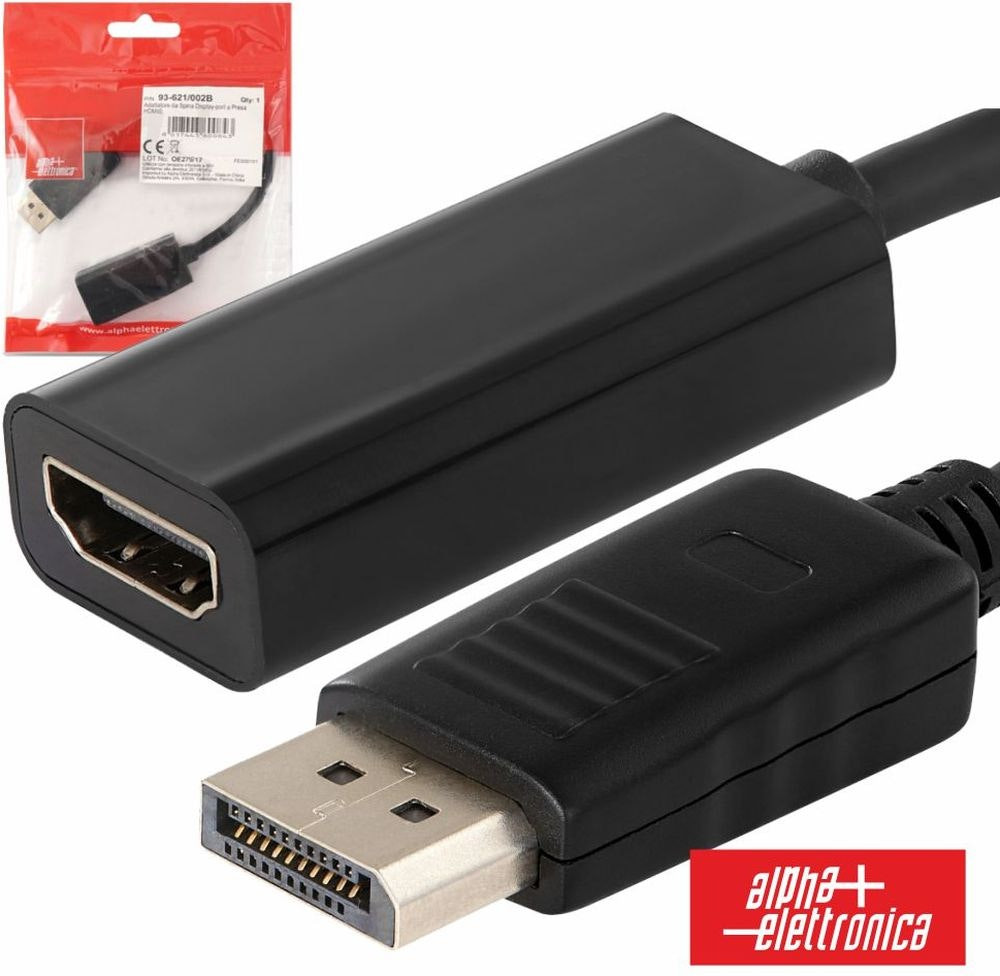 Cable adaptador DisplayPort a HDMI