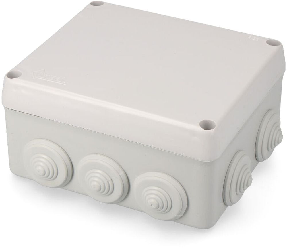 Caja de empalme estanca 10 conos 160x135x70 mm