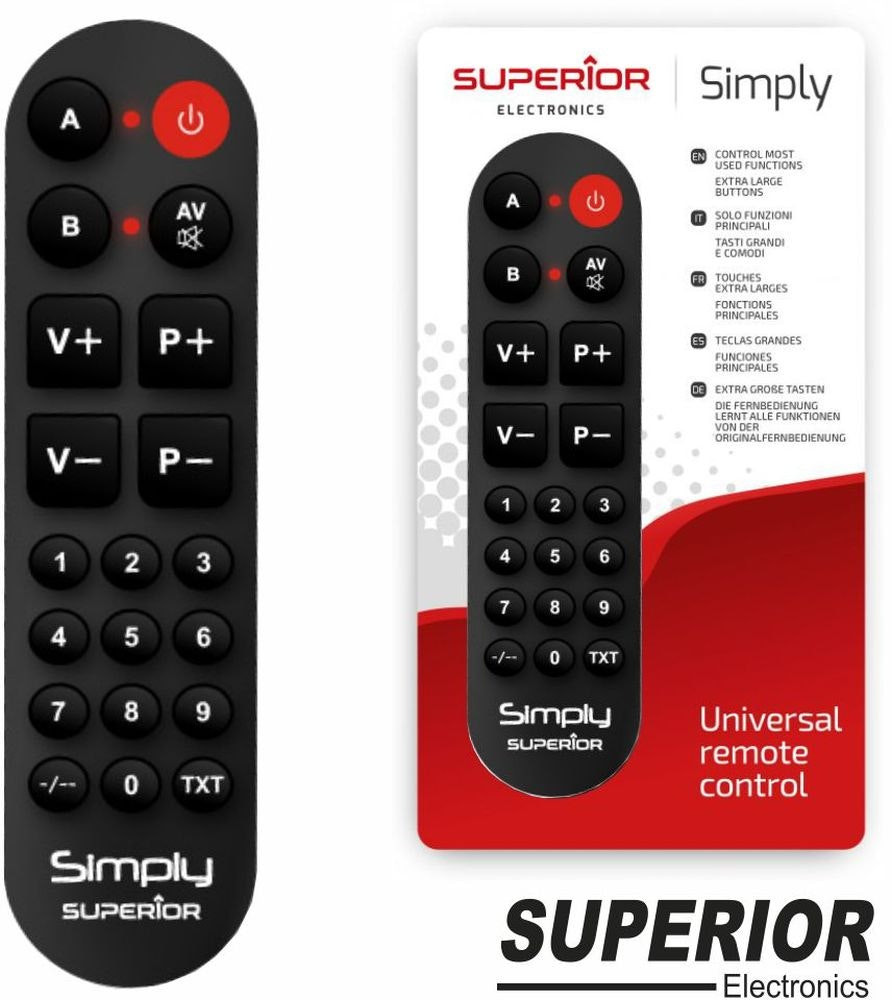 Universal numeric learning TV remote