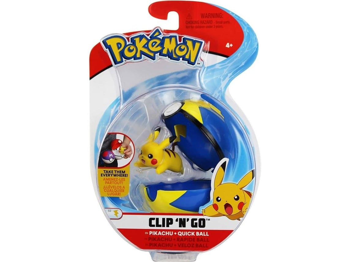 Figura coleccionable clip Pokémon 8.3x14x20.3 cm