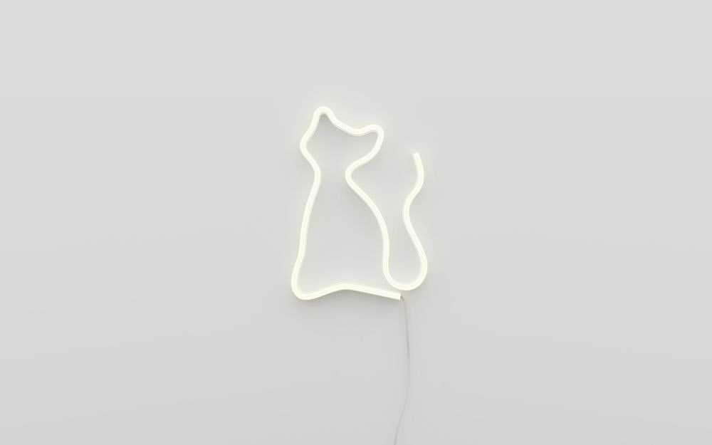 Tira LED forma de gato