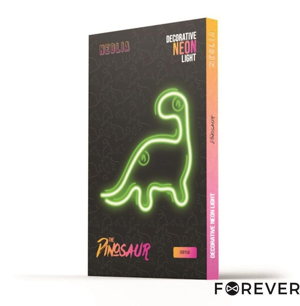 Neón LED Dinosaurio Verde USB