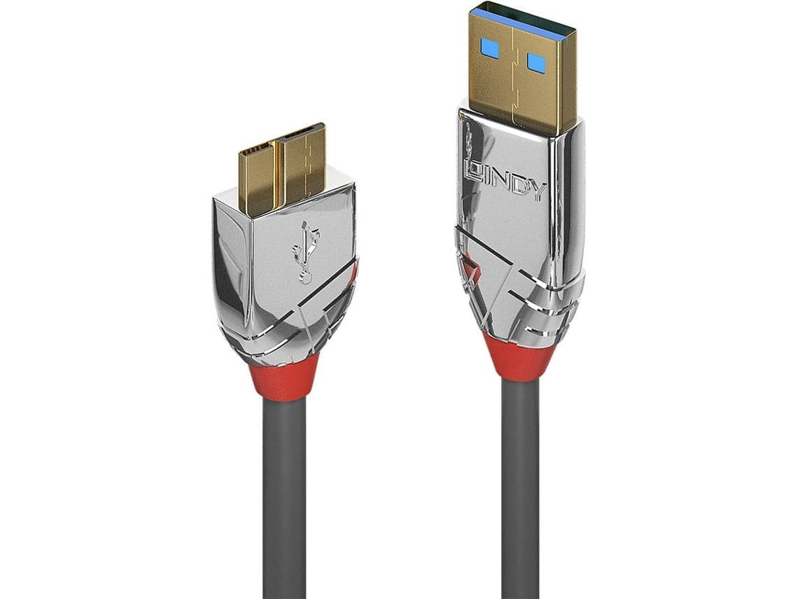 USB A to Micro USB B Cable 50 cm Grey