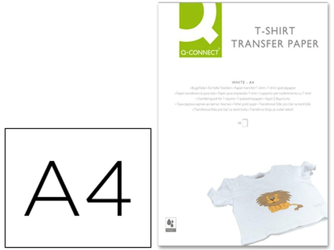 Fabric transfer paper DIN A4 pack of 10 sheets