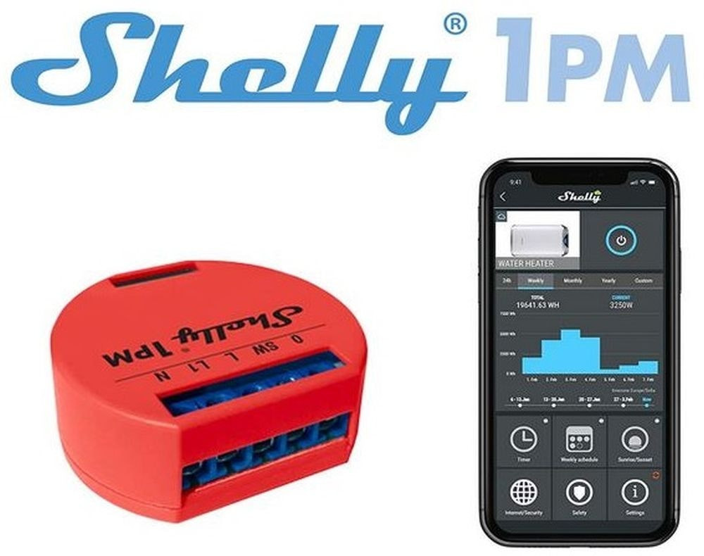 Módulo Interruptor SHELLY 1Pm