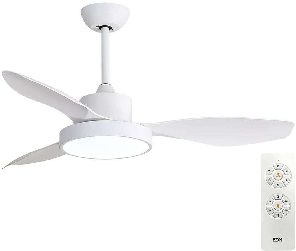 Ventilador de techo Arctic con luz blanco 24 W