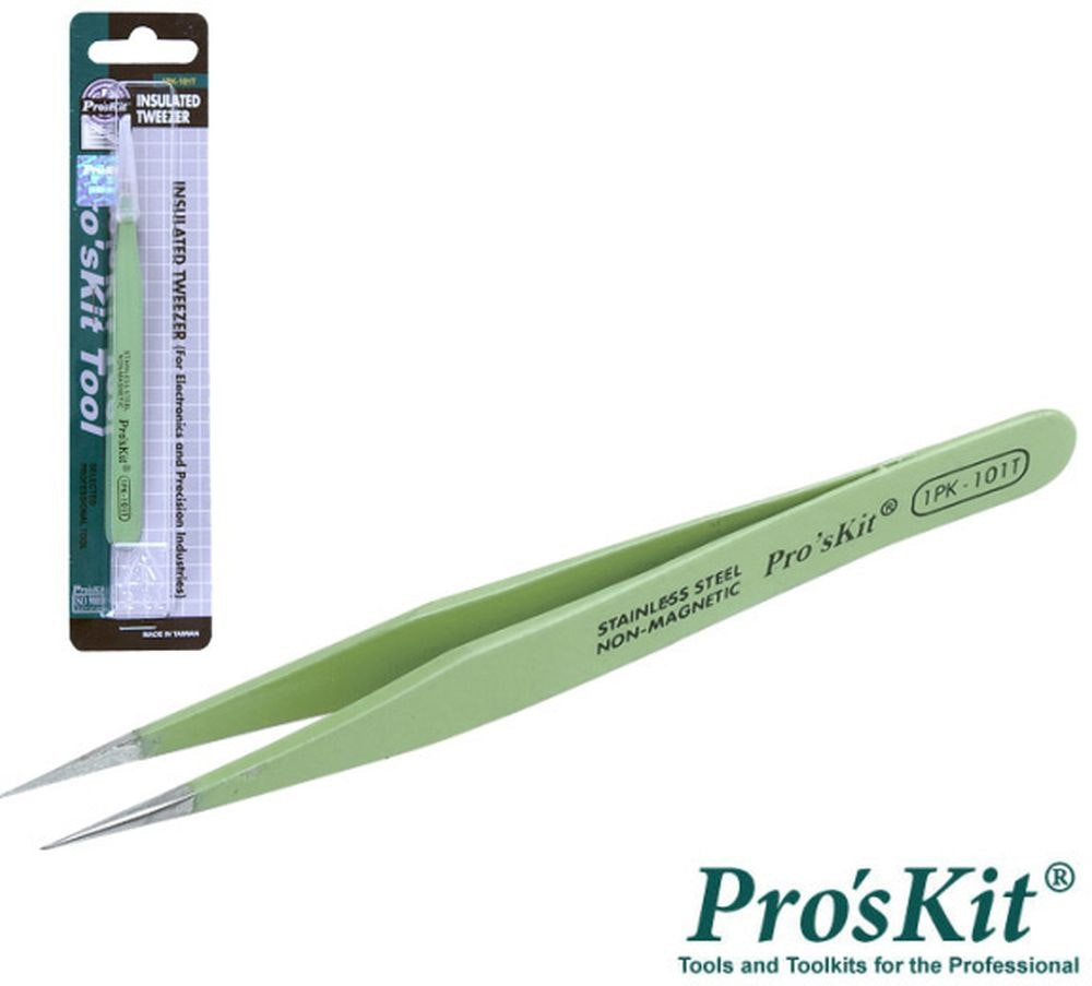 Pinza antiestática 120mm AISI304