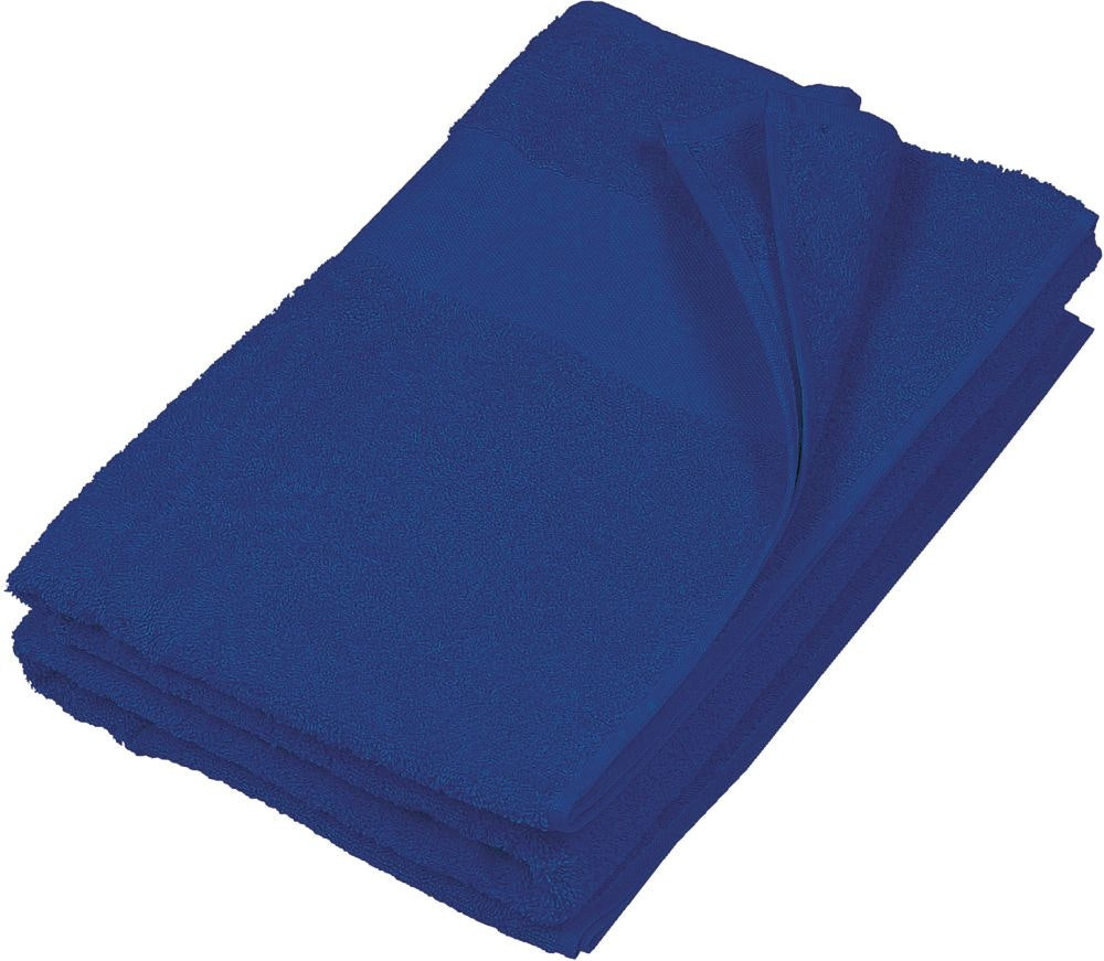 Toalla deportiva KARIBAN 50 x 100 cm azul