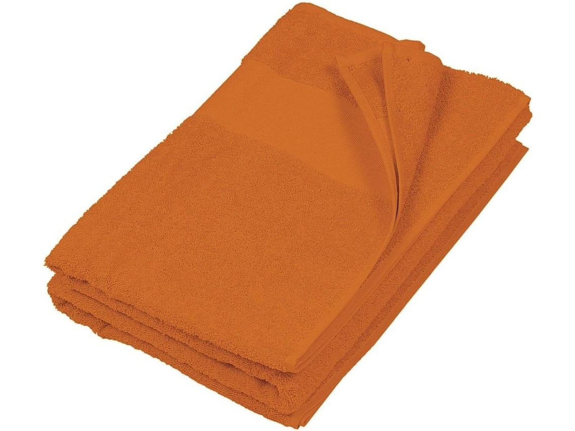Toalla deportiva 50 x 100 cm naranja