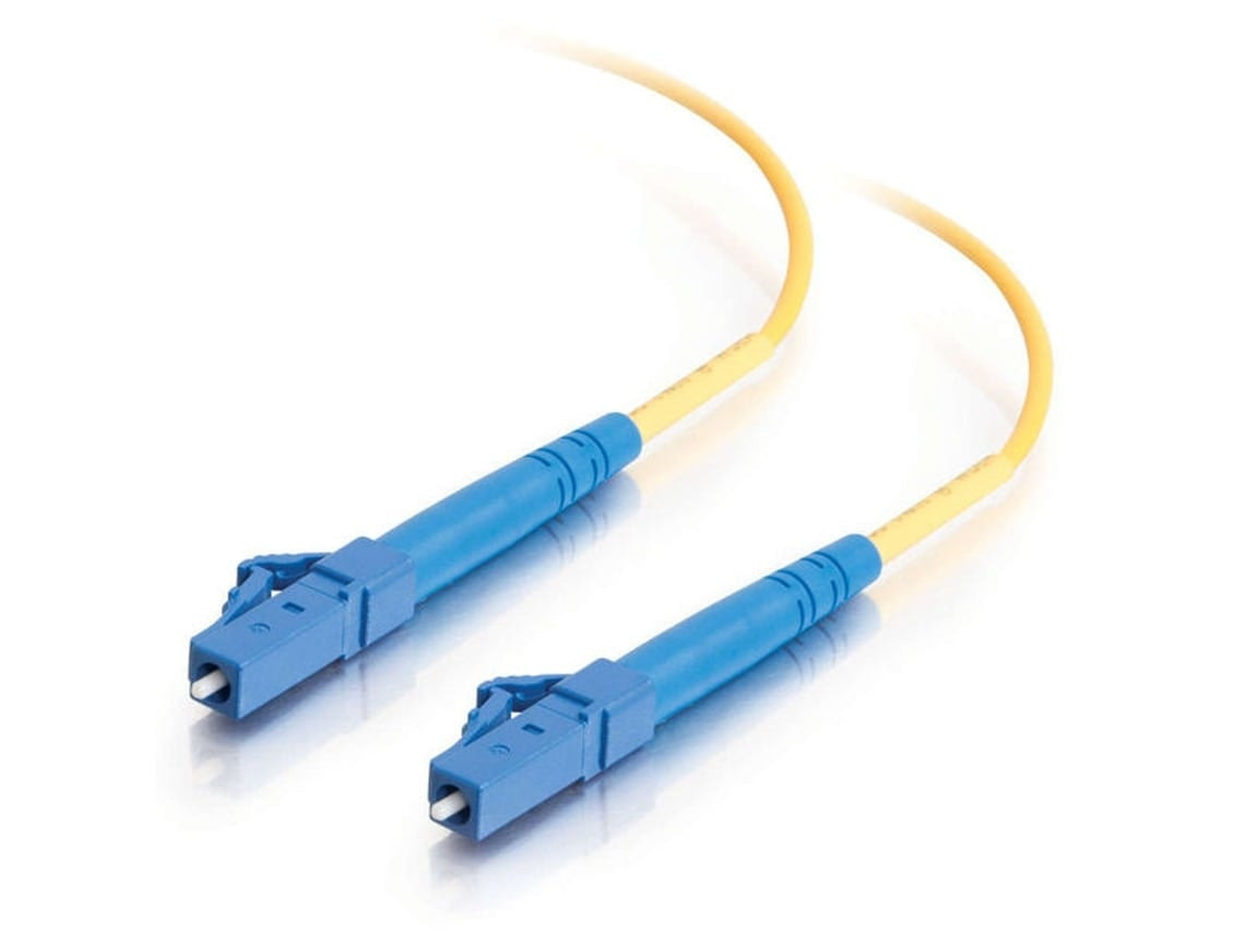 Cable de fibra óptica LC 7 m amarillo