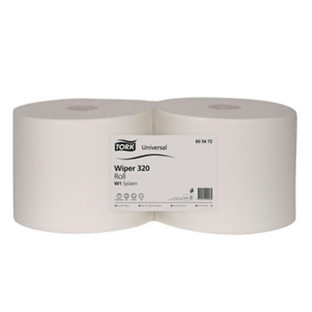 Hand towel roll 2-ply 400 m x 24 cm pack of 2