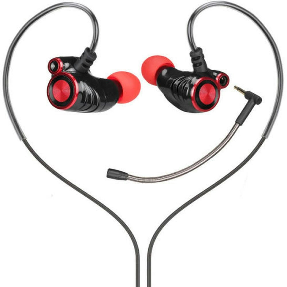 Auriculares intrauditivos DHE-7002 con micrófono desmontable