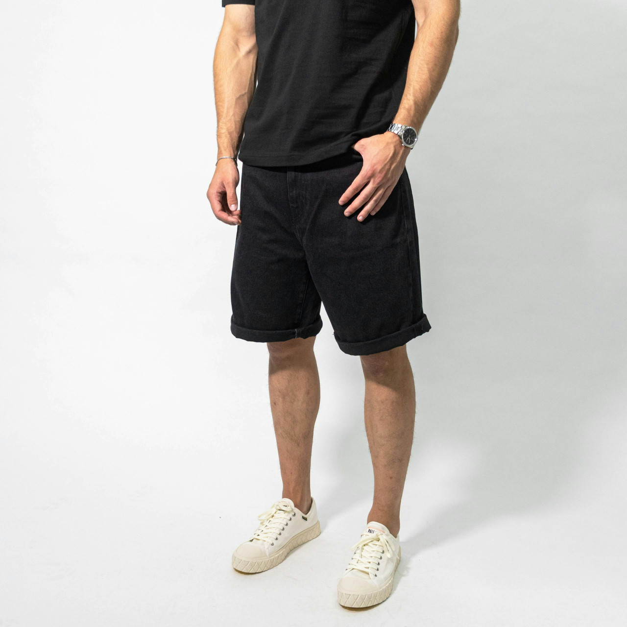 Landon shorts stone washed