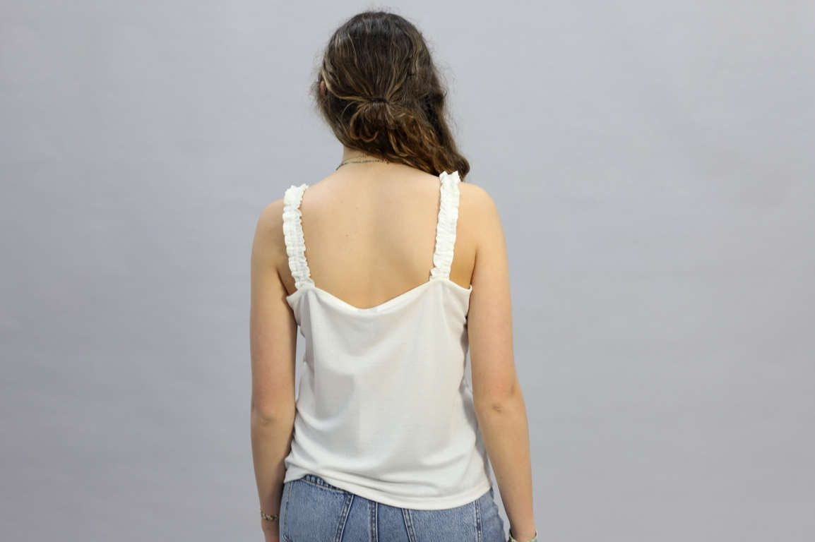 Tani sleeveless cotton top