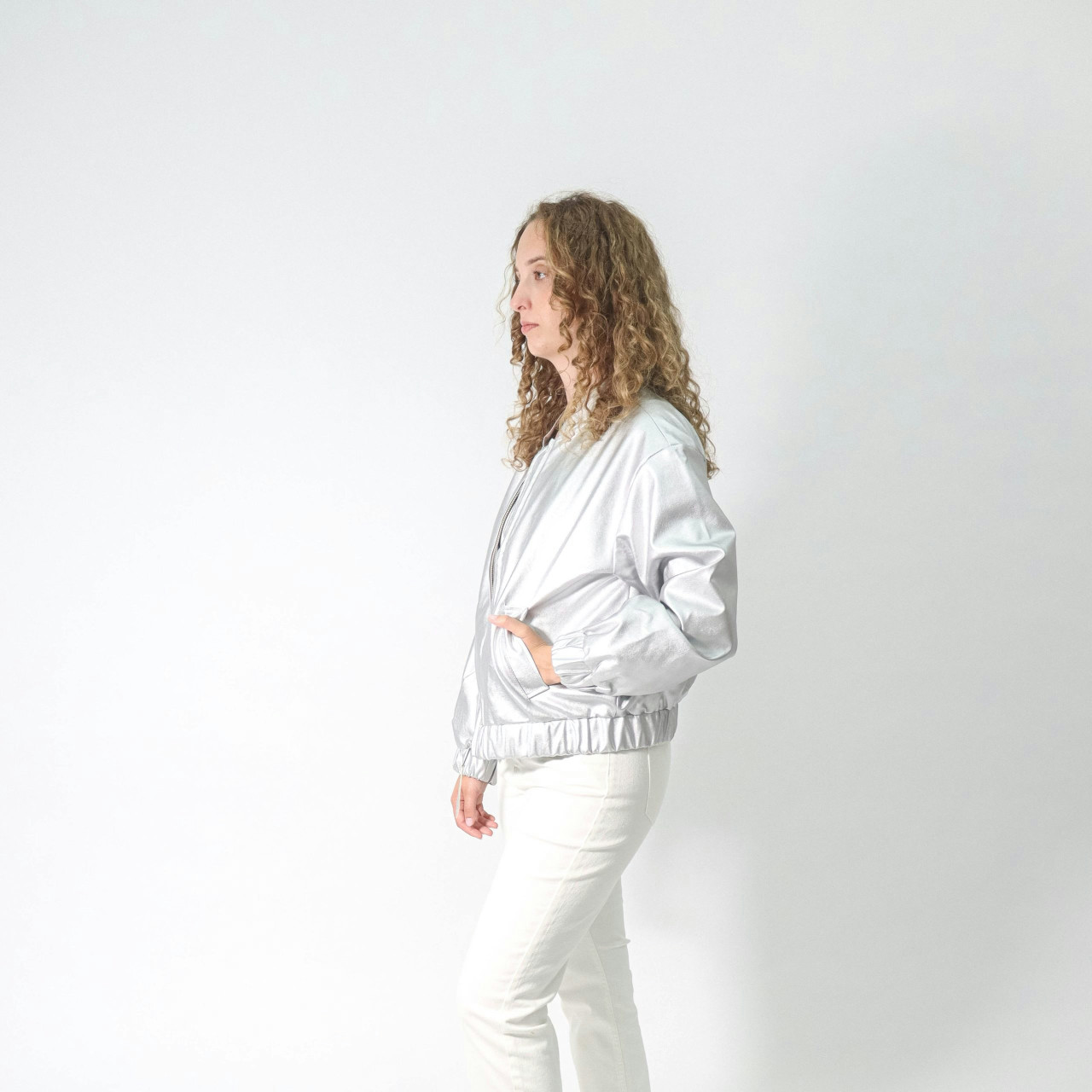 Ellanora metallic jacket
