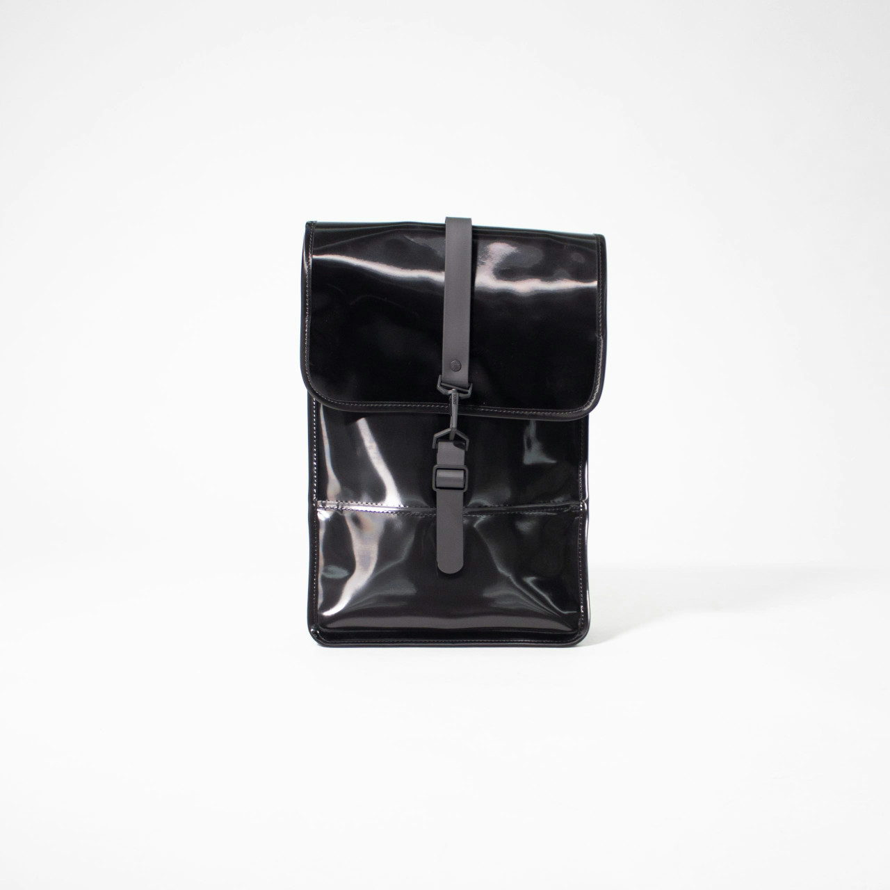 Mini waterproof polyurethane backpack