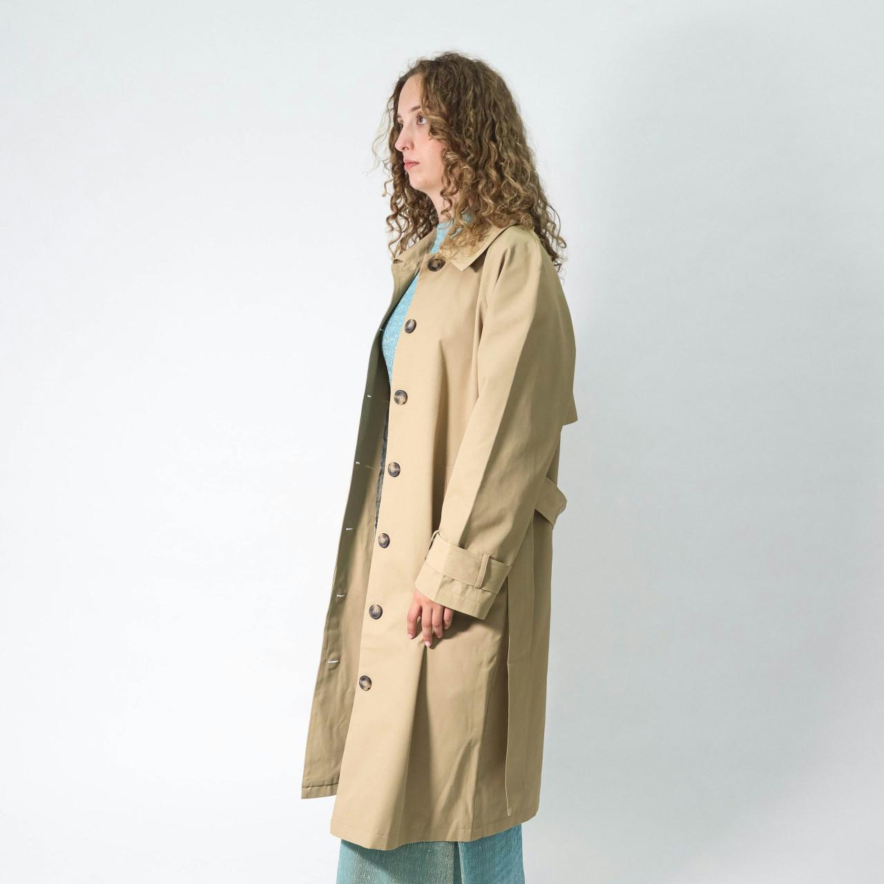 Emmas Coat abrigo con pelo sintético Tigers Eye