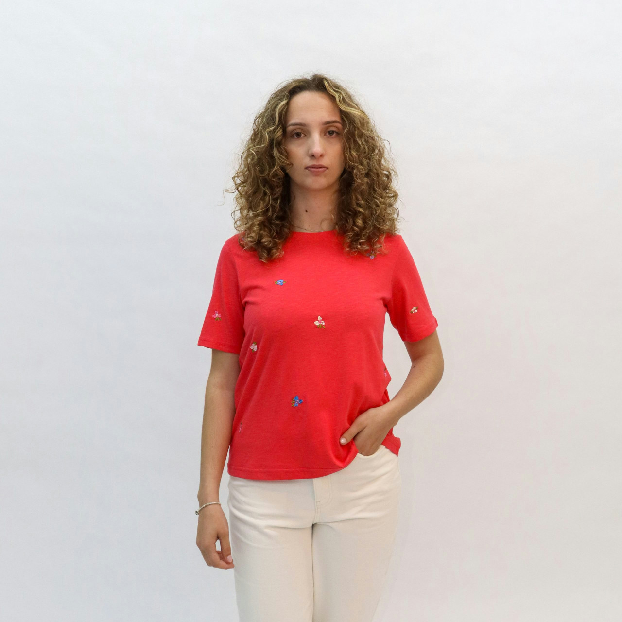 Camiseta Pilas GOTS algodón orgánico