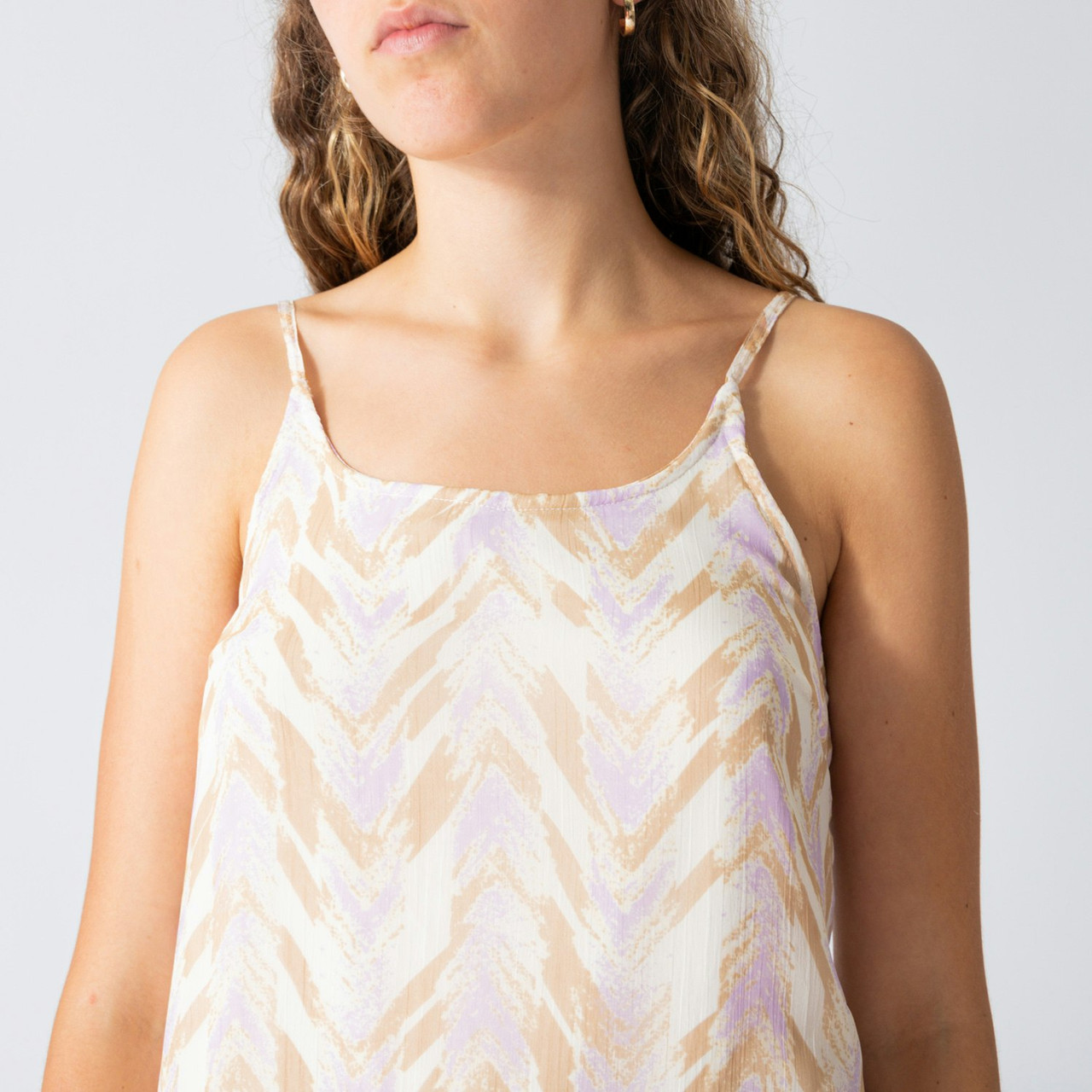 Top tipo singlet Katherine en punto