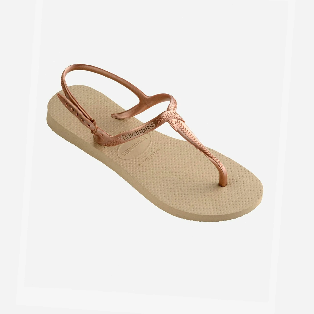 Twist flip-flop rubber grey