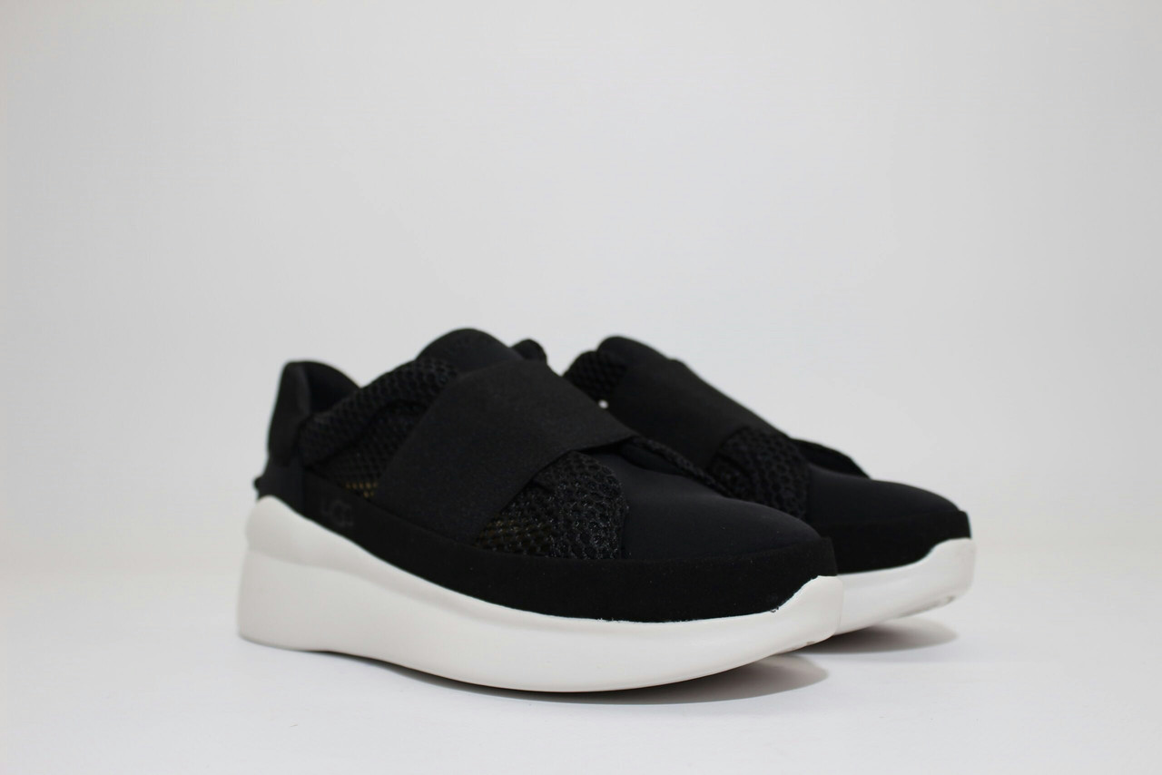 Libu Lite zapatillas negras de piel sintética