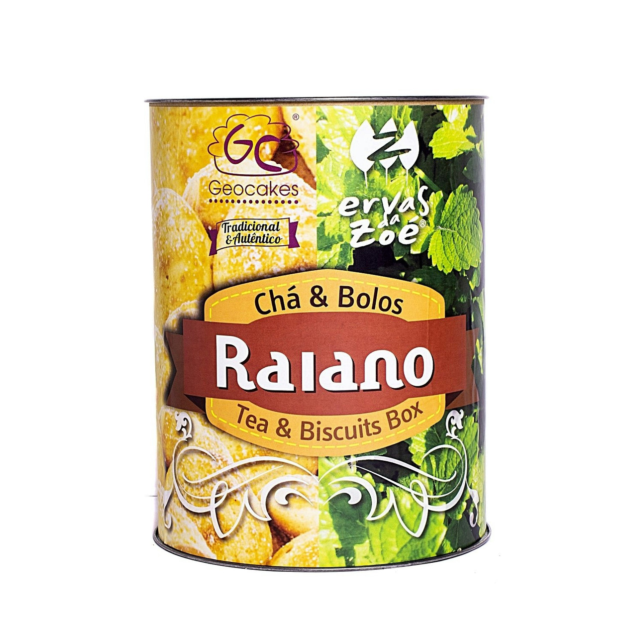 Té biológico de melisa y romero con pastas de miel - 140g + 30g