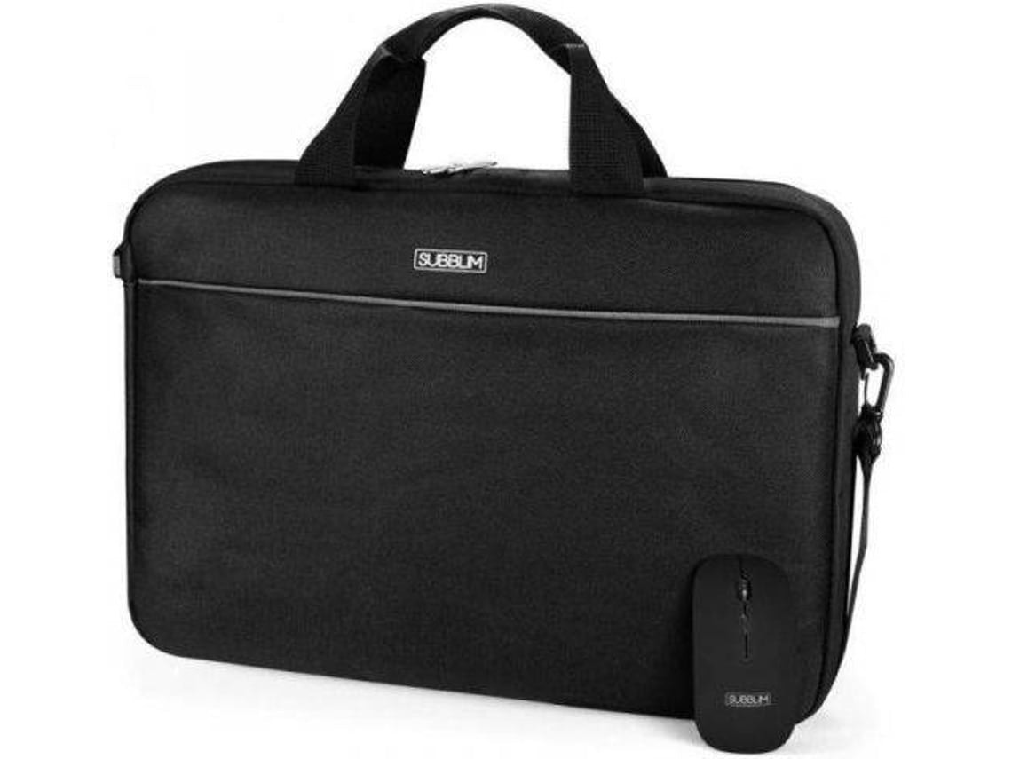 Pack bolsa y ratón con cable para portátil 15,6"