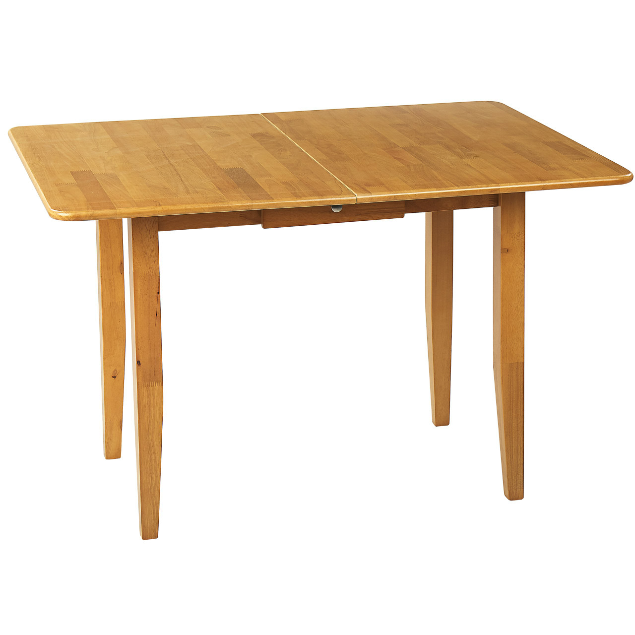 Mesa extensible Masela en madera de caucho lacada