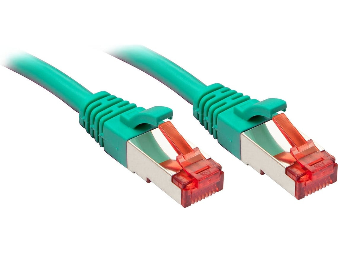 Cable de red RJ45 LINDY 2 m verde