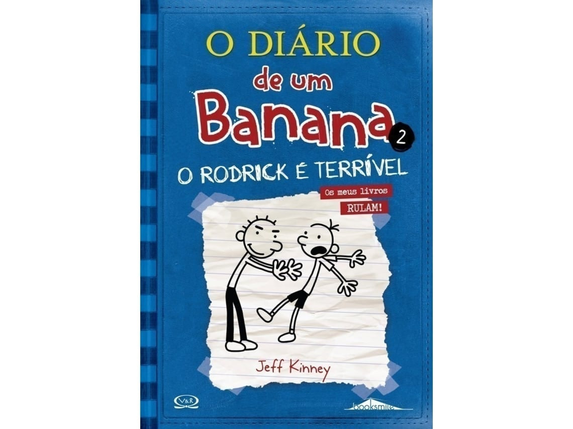 Livro O Diário de um Banana 2: O Rodrick É Terrível de Jeff Kinney  (Português)