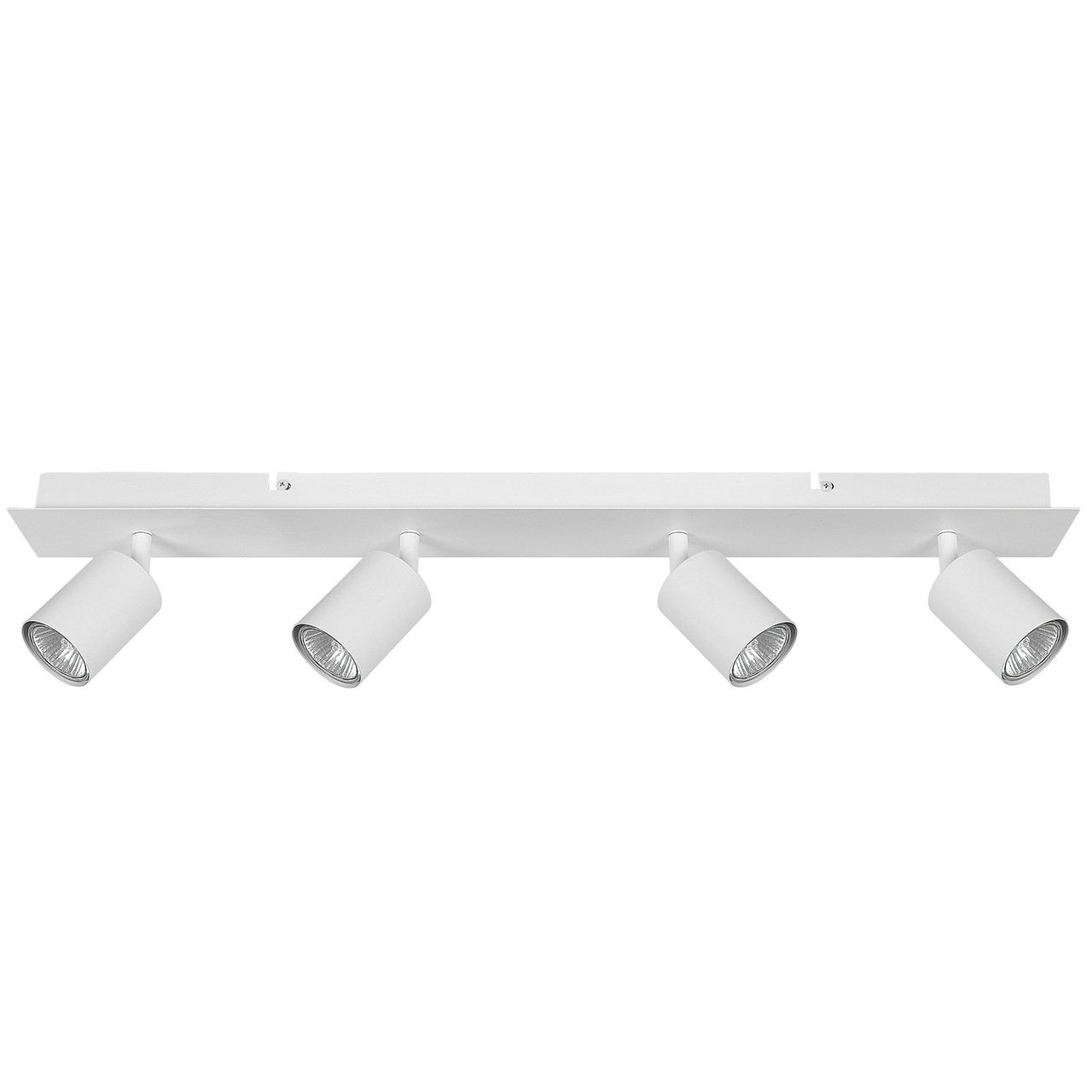 Lámpara de techo industrial Tigris en hierro blanco