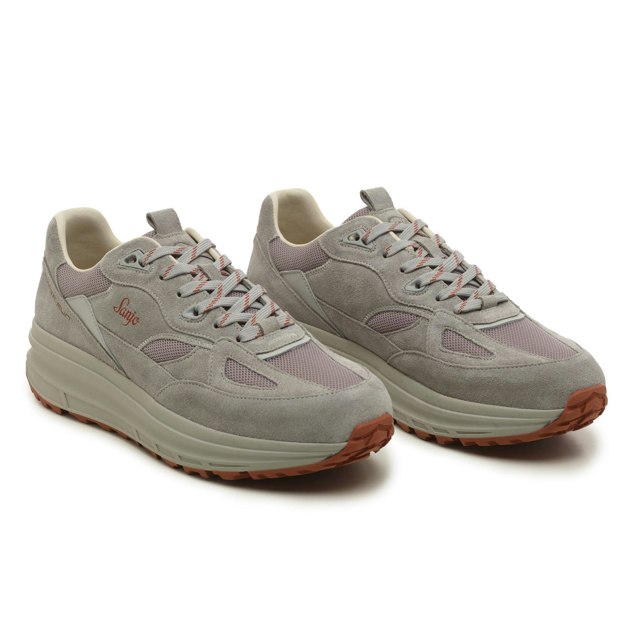 Zapatillas Hyper Run running gris sólido
