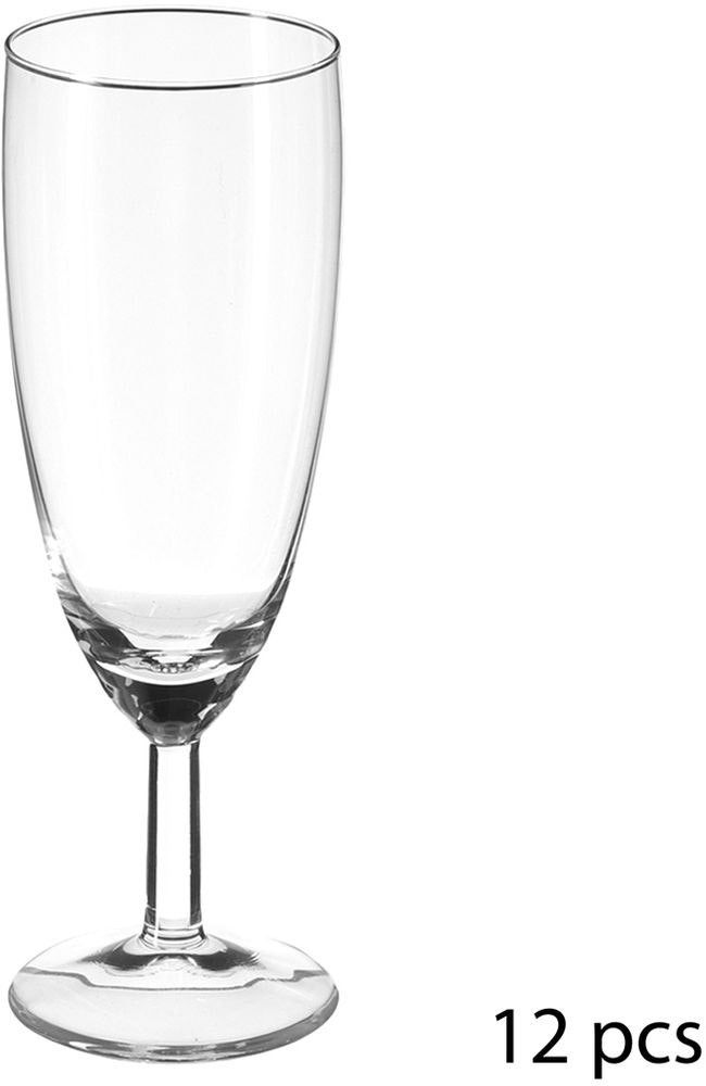 Pack de copas flauta para champán 12 unidades 15 cl