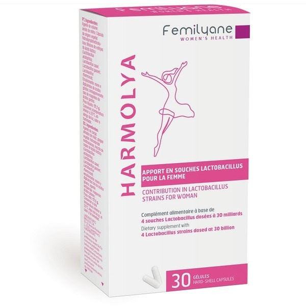 Harmolya Lactobacilos Cápsulas X30