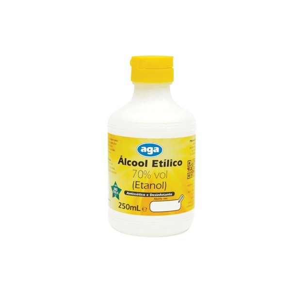 Álcool Etílico 70% AGA Uso Externo 250mL