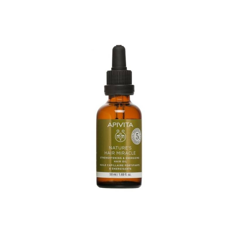 Apivita Óleo Capilar Fortificante & Energizante 50ml