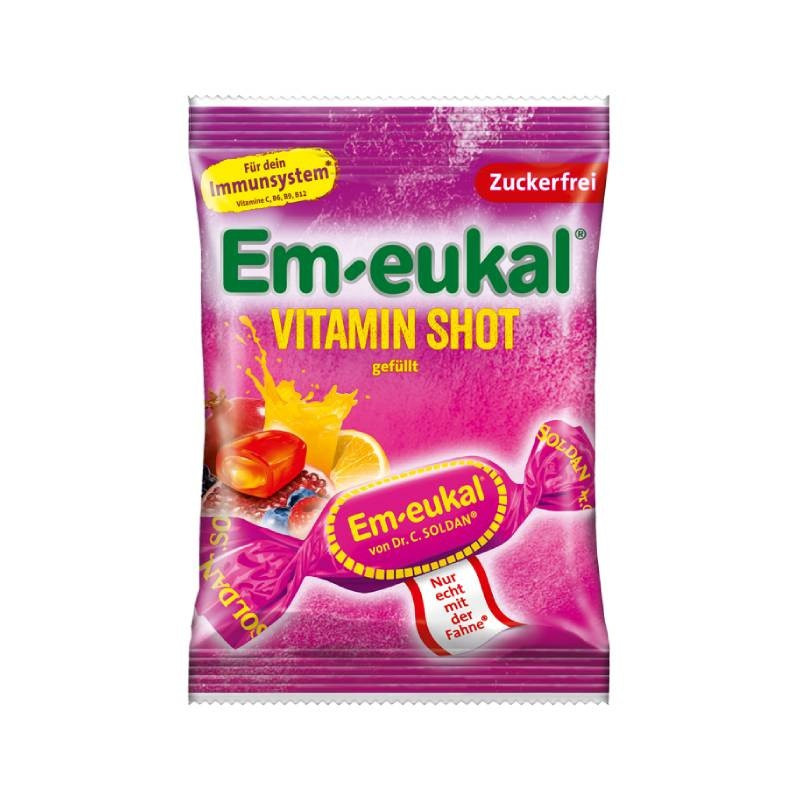 Em-eukal Vitamin Shot sem Açúcar 75g